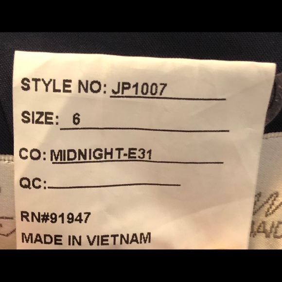 Jenny packham dress; size 6 in midnight. - Picture 5 of 5